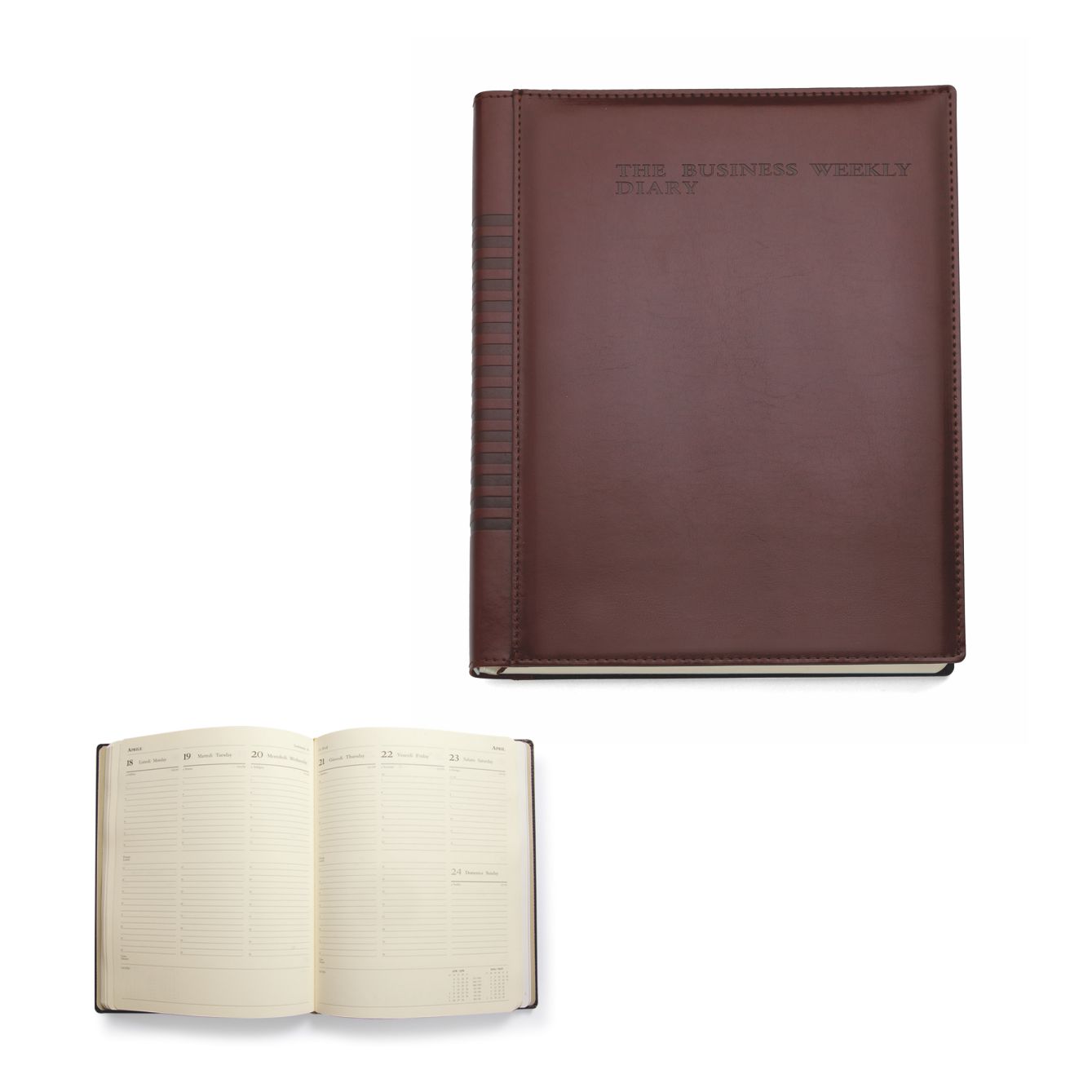 AGENDA BUSINESS SETTIMANALE CM 26,5x21
