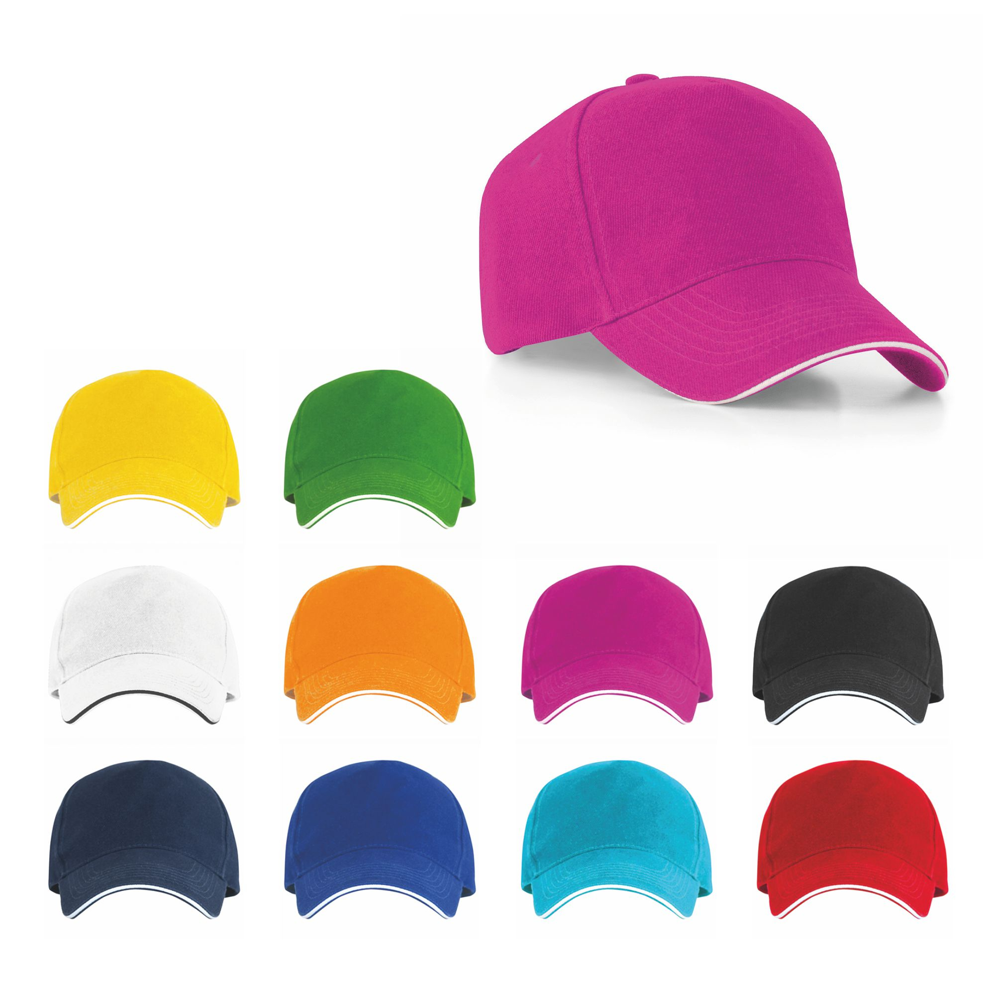 Lindo – Cappello 5 Pannelli 100% Cotone 170gr