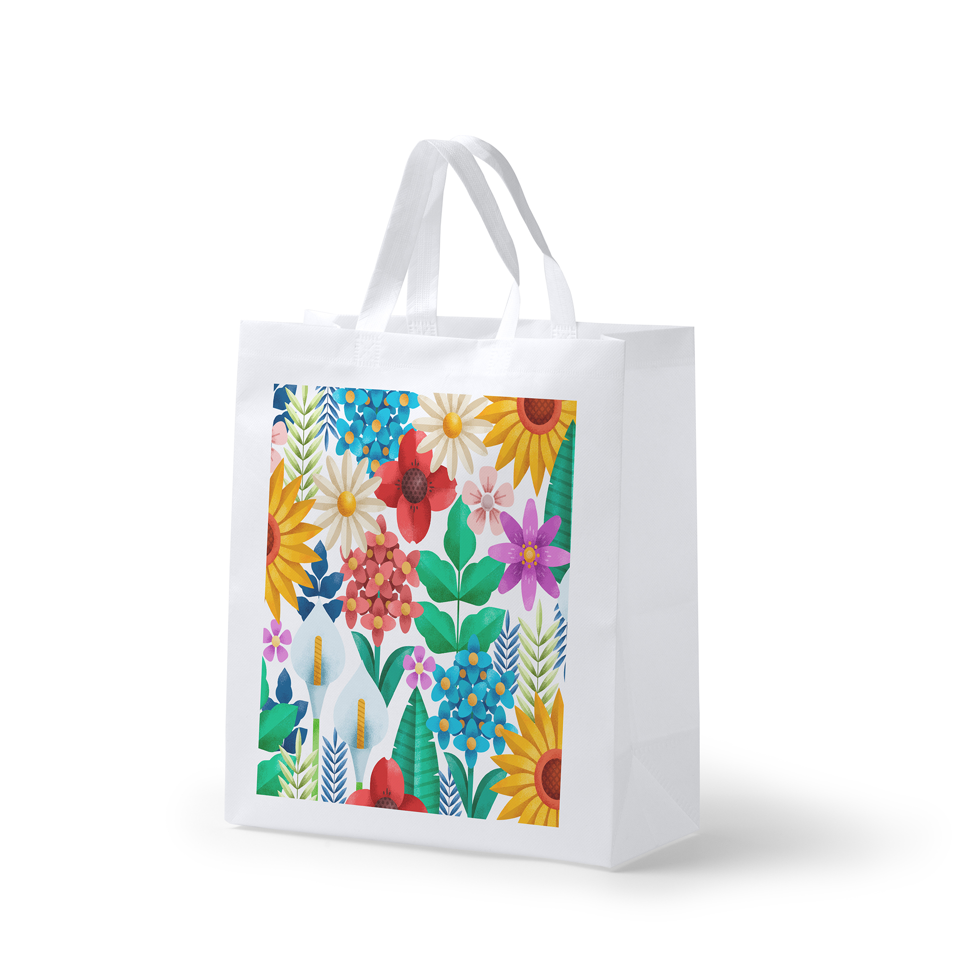 Carin - Shopper Sublimatica Dimensioni: cm 35x40x15