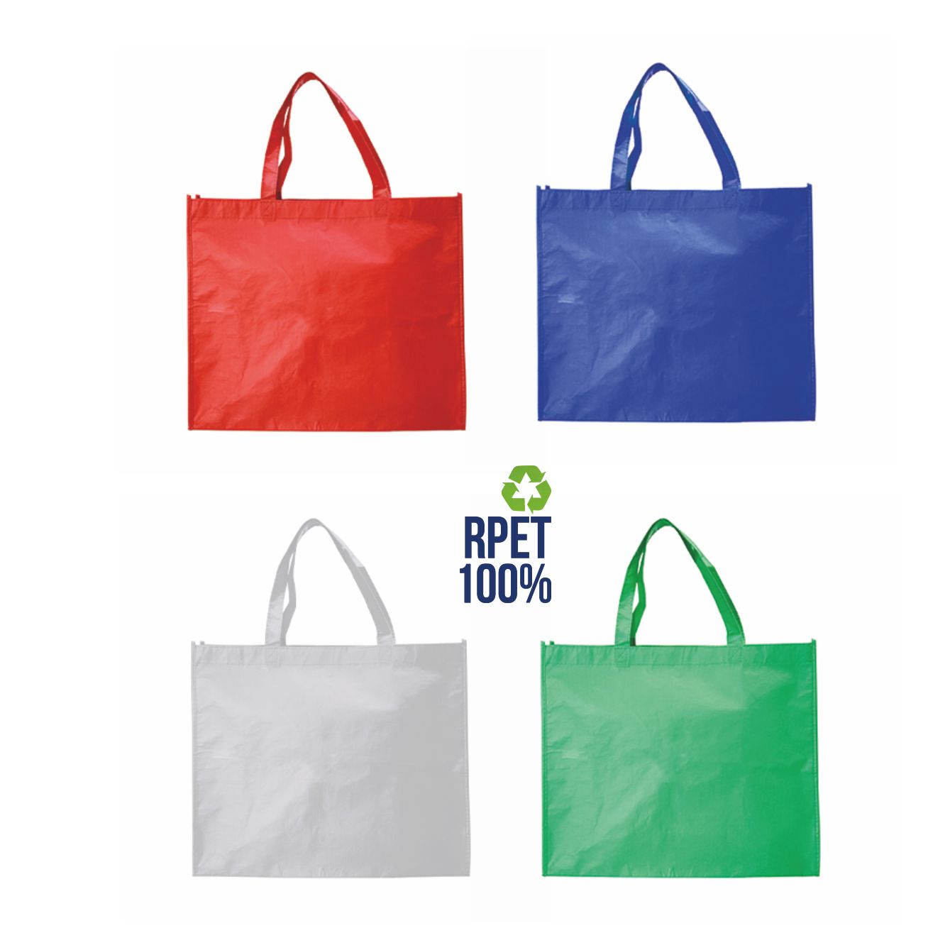 Luce – Borsa Shopping In Rpet Dimensione: cm 41x37x14