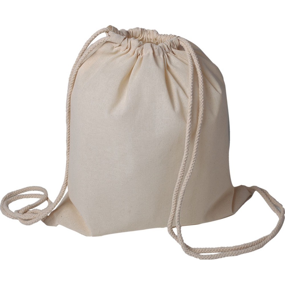 Bolsa Natural - Zaino a sacca in cotone 130gr.