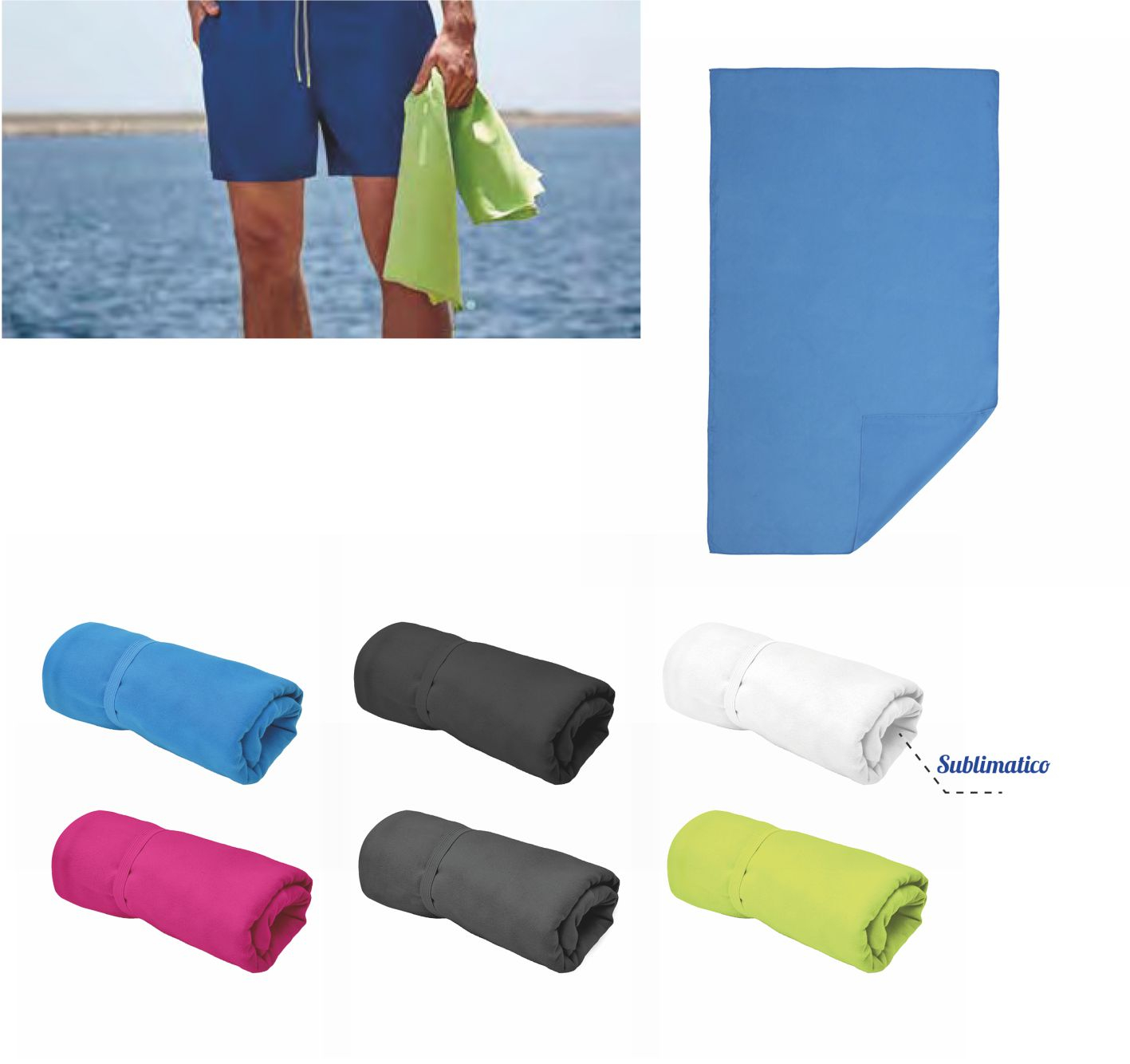 Swim - Telo Mare In Microfibra