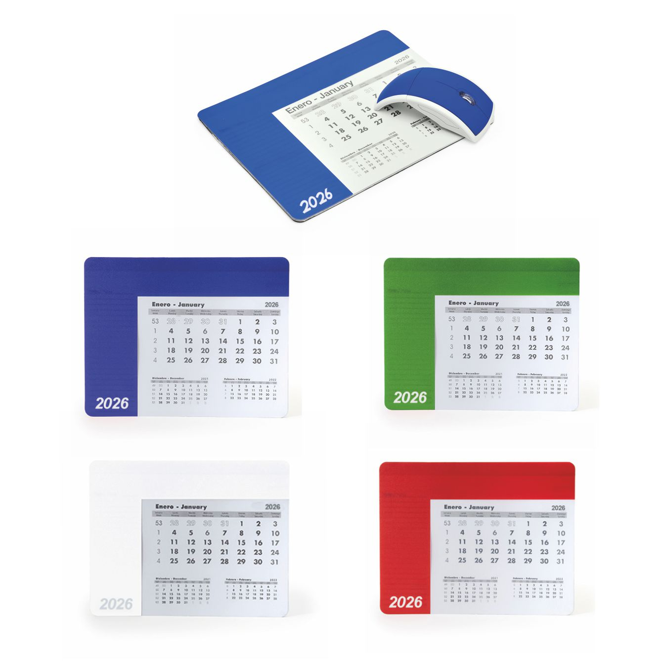Magic - Tappetino Per Mouse Con Calendario