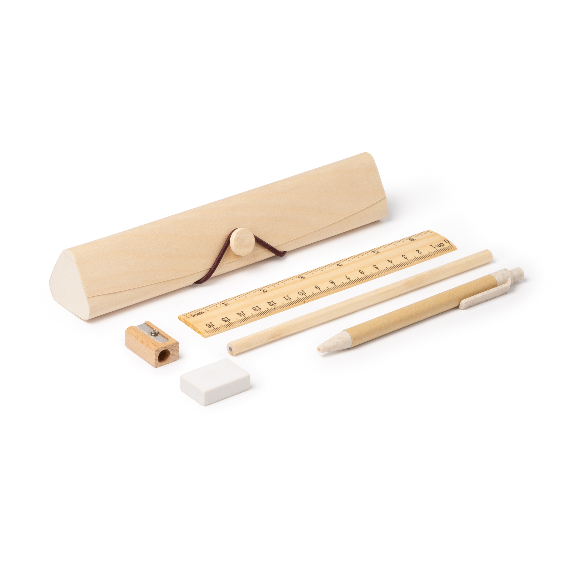 Kael - Set legno 5pz - ÉCRU