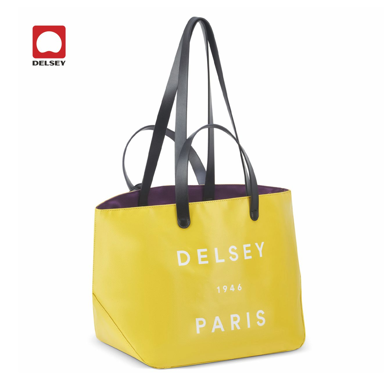 Elyse Small - Borsa Tote In PVC E Pelle Delsey