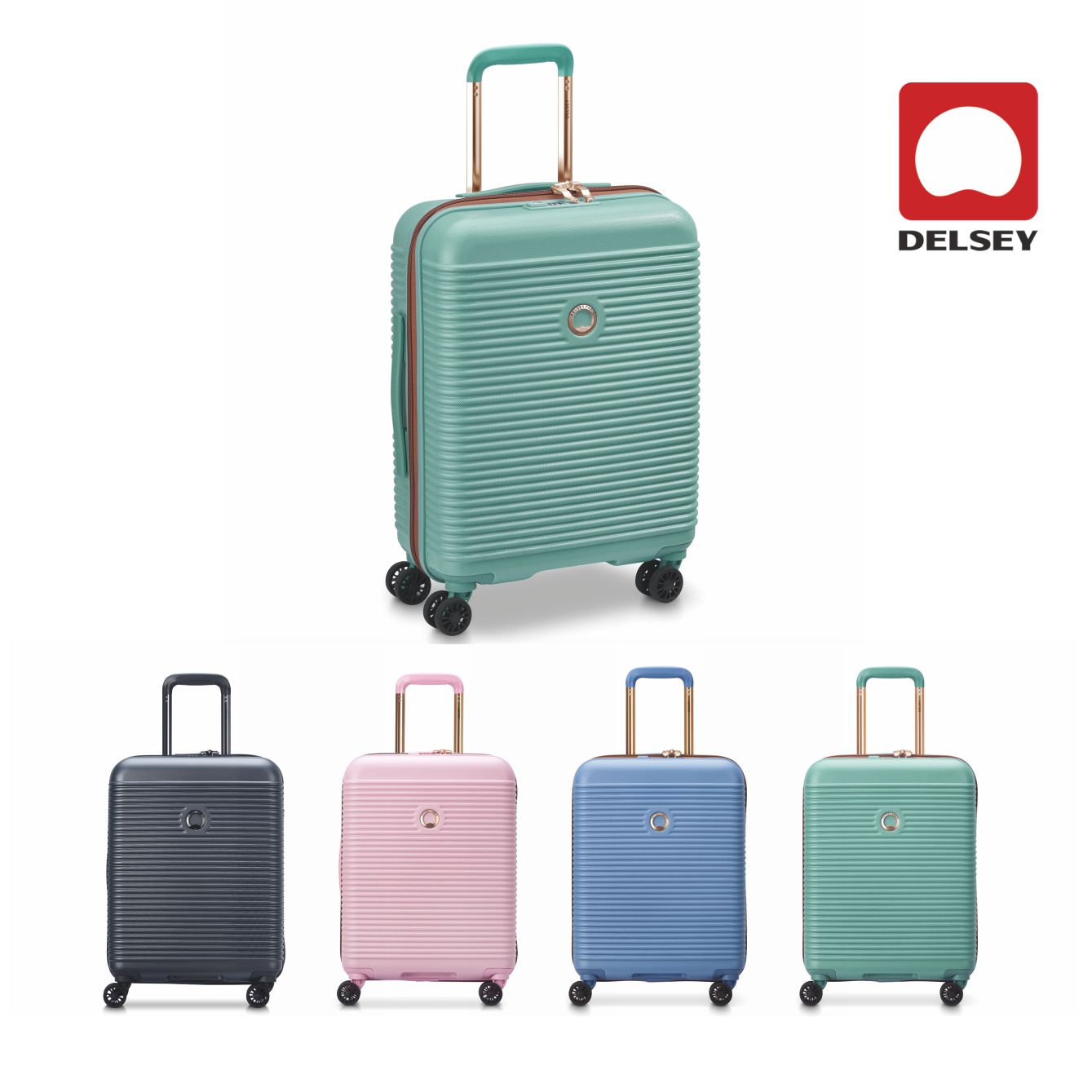 Frida - Trolley Slim In Policarbonato Delsey