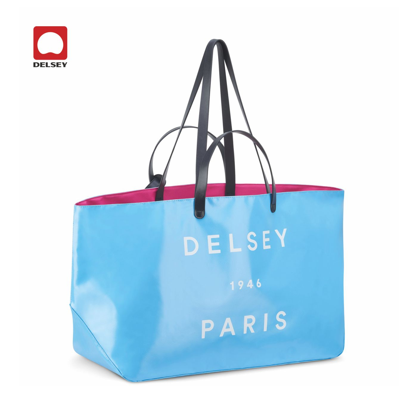 Elyse Large - Borsa Tote In PVC E Pelle Delsey