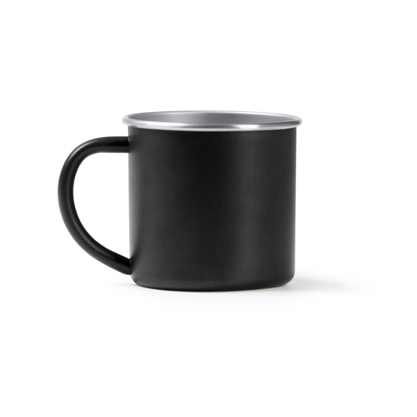 LERMA - Tazza Acciaio - NERO
