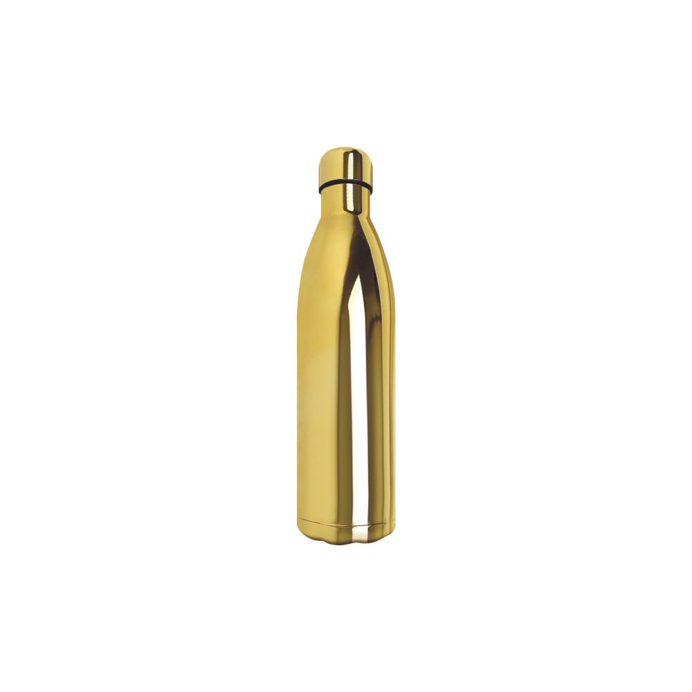 Gold 500 - Borraccia Termica 500 Ml Acciaio 304 Doppia Parete Colore Oro