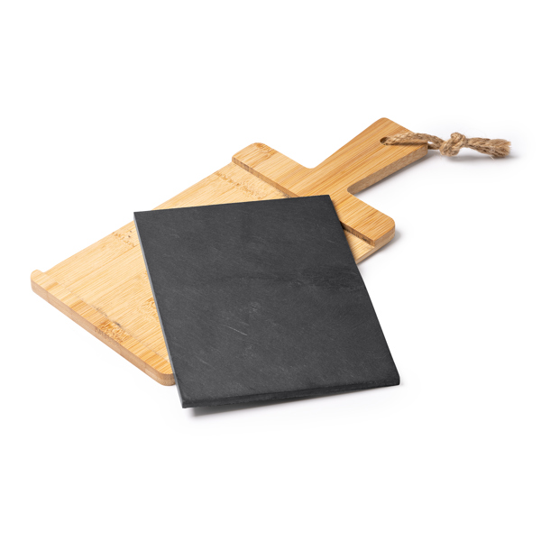 Dorio - Tagliere In Bamboo E Ardesio