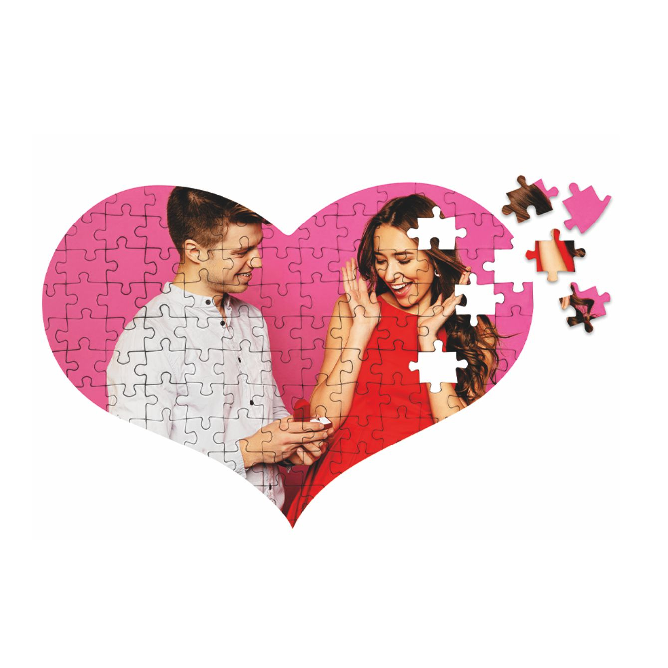 Puzzle Sublimatico Cuore A3