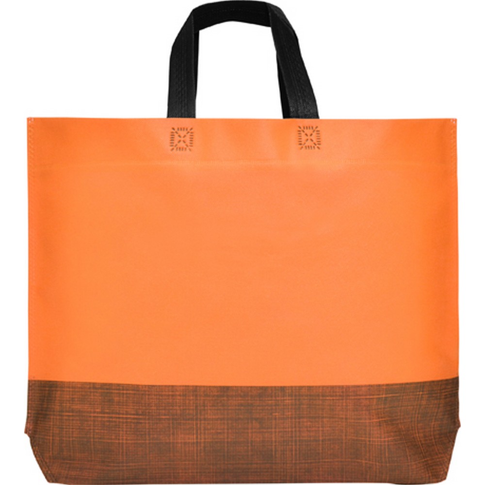 ROLY VALLEY BAGS Unisex ARANCIONE/NERO tg 44x30x10