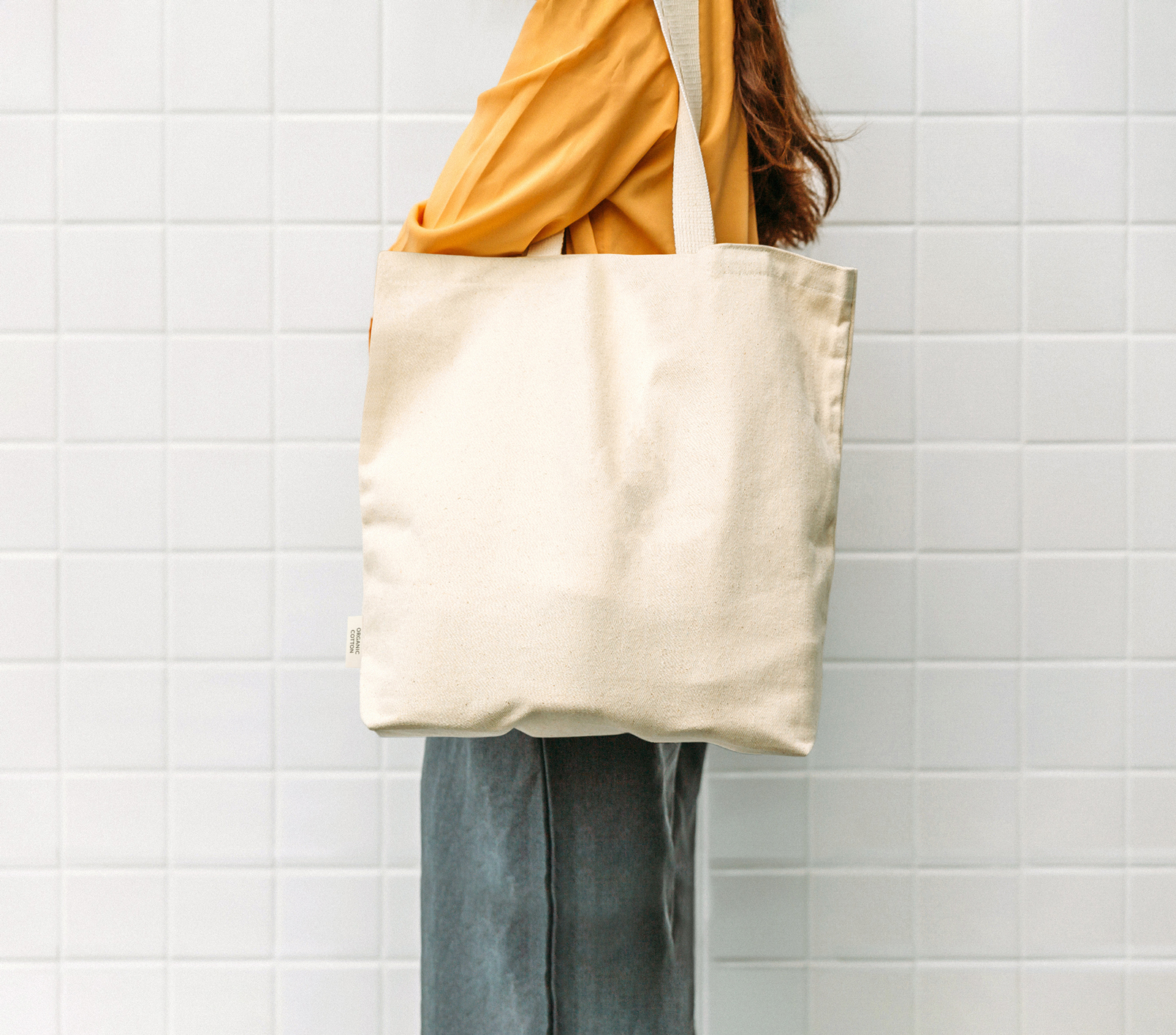 Sheila - Borsa Shopping In Cotone Organico Dimensioni 42x42