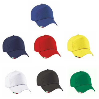 0856 Golf Italy - Cappello ricamato 5 Pannelli