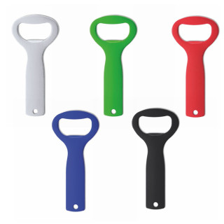 Metal bottle opener