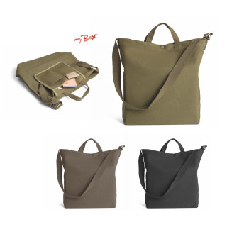 1051 Aster - Borsa In Canvas Dimensioni: cm 45x37x13