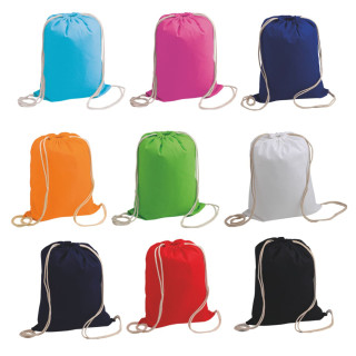 1081 Bolsa - Zaino a sacca in Cotone 130gr.