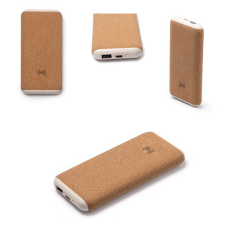 6085 Sema - Power Bank In Sughero E Fibra Di Frumento