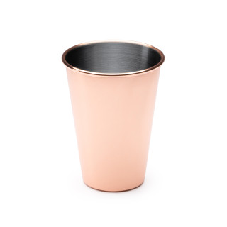 8447 Tambre - Bicchiere In Acciaio E Rame 500ml