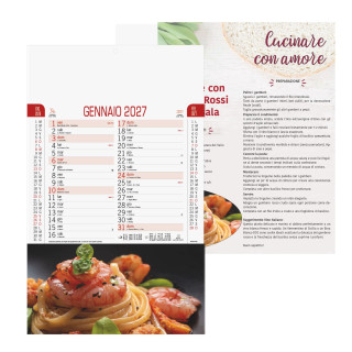 B/04 - GASTRONOMY CALENDAR ""