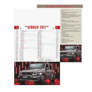 B/35 SPORTS CAR CALENDAR
