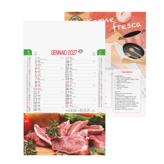 B/49 - MEAT CALENDAR ""