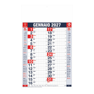 B/63 - DUTCH SQUARED CALENDAR