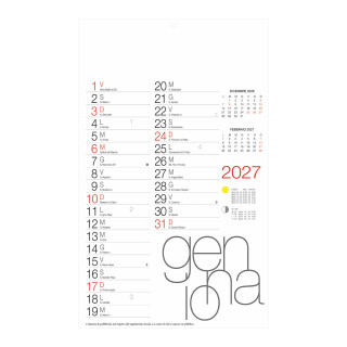 B067 - Calendario Olandese Design
