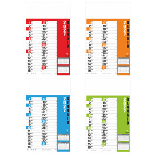 B096 - Norvegese Calendario Trimestrale 12 fogli