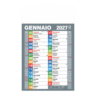 B100 - Calendario Olandese Economic Multicolor