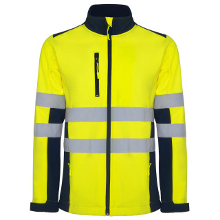 R9303 - Roly Antares Giubbino Soft Shell Uomo Alta Visibilità