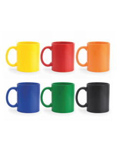 Colored ceramic mug
