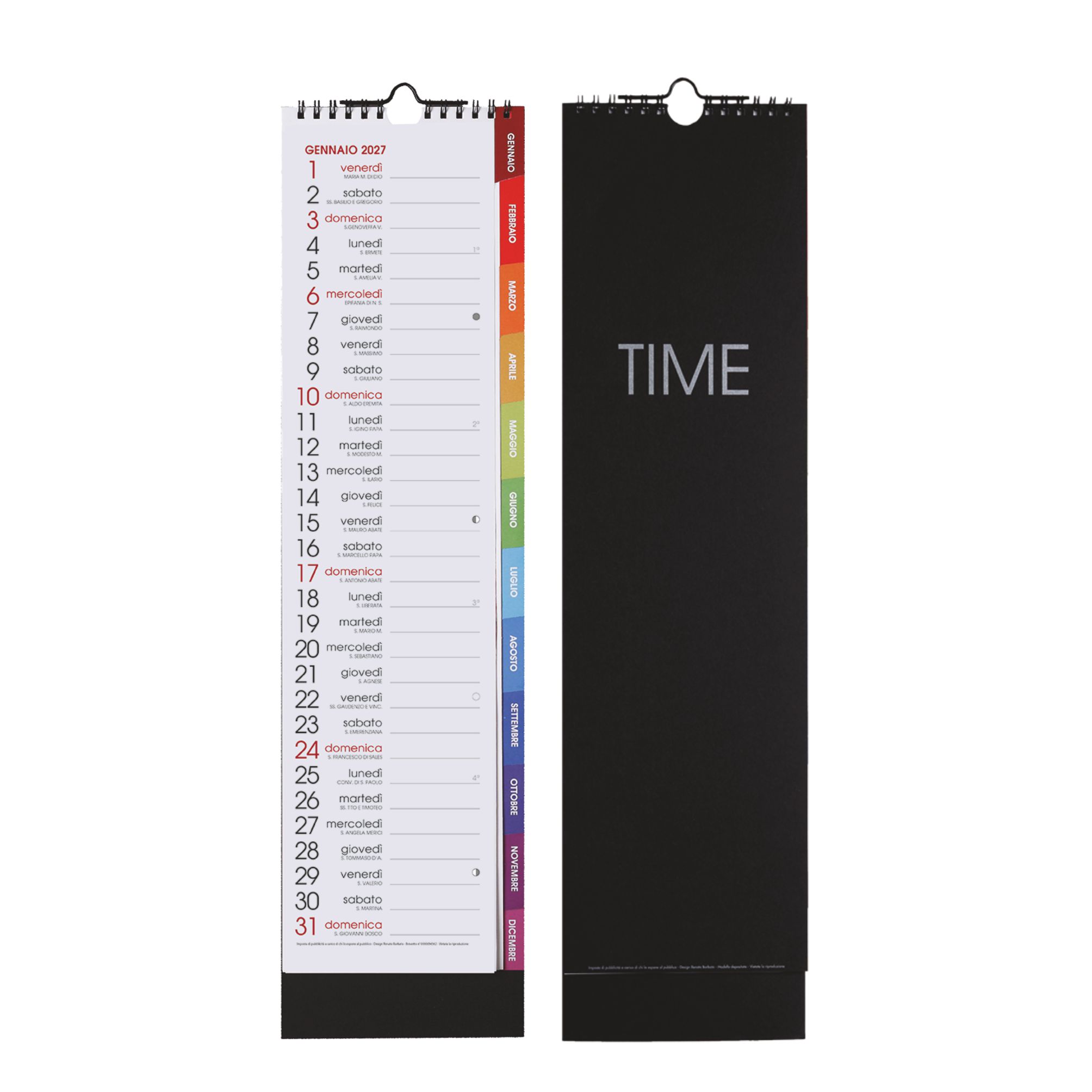 CALENDARIO TIME